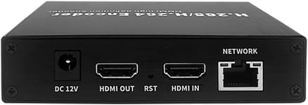 H.265 1080P Encodeur Vidéo Hdmi Avec Boucle Hdmi, Encodeur Hdmi Vers Rtmp Avec Emplacement Pour Carte Sd Max.128G, Ddns Http Rtmp Rtsp Ts Udp Pour Iptv Live Streaming Sur Youtube F[VID060257]