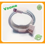 CABLE VZONE USB  CHARGEUR RECHARGE SYNC POUR IPHONE 6 6S SE 7 8 11 PLUS X IPAD