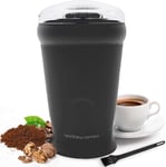 Andrew James Electric Coffee Grinder, Bean, Nut & Spice Black 