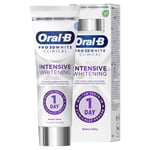 Oral-B Pro 3D White Clinical Intensive Whitening  Radiant Toothpaste(75 ml One )