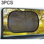 Car Decorative Strips 3 PCS Car Net Yarn Sunscreen Electrostatic Window Sunshade Cover, Size: 51 x 31cm