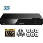 Panasonic DMP-BDT167EB-K Blu-ray Player - Multiregion Blu-Ray + Multi Region DVD