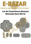 *Coussinet Silicone Original lot Caoutchouc Bouton Nintendo New 3DS XL*