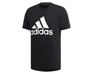 Adidas Men Must Haves Badge of Sport T-Shirt - Black/White, X-Large