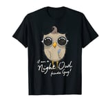 Night Owl Guy Late Night Man Gift T-Shirt