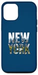 Coque pour iPhone 12/12 Pro New York Vacances Voyage Outfit New York