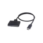 Usb3.1 type c to sata adapter 5gbps, 0,2m, black microconnect usb3.1csata