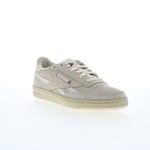 Reebok Club C Revenge Vintage Womens Beige Lifestyle Trainers Shoes