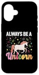 iPhone 16 Unicorn rainbow - I believe in unicorns Case