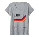 Womens Vintage 80s video cassette tape V-Neck T-Shirt