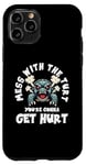 Coque pour iPhone 11 Pro Mess With The Turt You re Gonna Get Hurt Tortues tortues