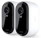 Arlo Essential Outdoor Camera 2K (2nd Gen) 2 Cameras VMC3250100AUS