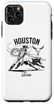 Coque pour iPhone 11 Pro Max Houston Texas Rodeo Bull Rider Steer Wrangler Cowboy