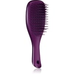 Tangle Teezer Mini Ultimate Detangler Midnight Plum small paddle brush for straight and curly hair 1 pc