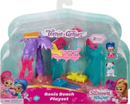 Scintillant And Shine Teenie Genies Ensemble de Jeux Bague Figurines Nickelodeon