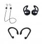 Pack accessoires pour Airpods 1 (Fils + Tour D'oreilles + Accroche Oreilles) Silicone - NOIR