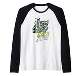 Teenage Mutant Ninja Turtles Shredder Ready To Shred Poster Raglan Baseball Tee