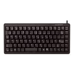 CHERRY G84-4100 Compact Keyboard - tangentbord - brittisk - svart Inmatningsenhet