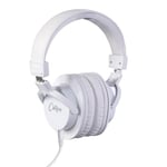 Carry-on SH-100 Over Ear Closed Back Headphones Padded Headband Detachable 3m Cable 3.5mm Jack Including 6.3mm Adaptor Perfect for Music Gaming Podcast & Musical Instruments White