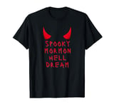 Book of Mormon Musical Spooky Mormon Hell Dream Devil Horns T-Shirt