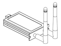 Philips Crd22 - Trådlös Adapter För Led-Display - För Philips Bdl3650q, Bdl4650d