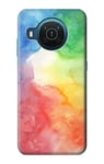 Colorful Watercolor Case Cover For Nokia X20