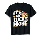 It's My Lucky Night Funny Casino Gambling T-Shirt