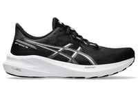 Asics Women's GT-1000 13 Sneaker, Black White, 9 UK