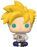 Dragon Ball Z Funko Pop Vinile Figura Gohan Super Saiyan con Spaghetti 9 cm