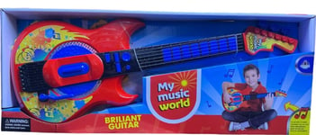 Brilliant Guitar My Music World Play Music Guitar Toy For Kids