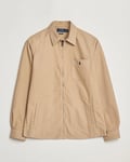 Polo Ralph Lauren Full Zip Overshirt Surrey Tan