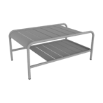 Fermob Luxembourg bord lågt 90x55 cm Lapilli Grey