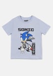 Angel & Rocket Boys Sonic Graphic Tee - Blue - Size 11-12Y