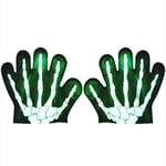 Zac's Alter Ego® Green Glow in the Dark Skeleton Glove