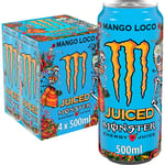 Monster Energy Mango Loco Juiced Energidryck Burk 4x50cl