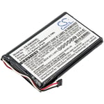 Yhteensopivuus  Garmin Nuvi 2447LT, 3.6(3.7V), 1000 mAh