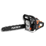 FUXTEC Tronçonneuse Thermique Professionnelle FX-KSP351 50,8 cm3 18 pouces 2,1 kW 46 cm longueur de guide moteur 2 temps 5,5kg