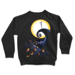 Nightmare Before Christmas Jack Skellington Pumpkin King Colour Kids' Sweatshirt