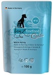 Dogz finefood Nourriture pour Chien n ° 12 Wild & Hering 100 g, Lot de 12 (12 x 100 g)