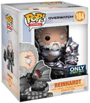 Figurine Overwatch - Ser 2 Reinhardt Unmasked Exclu Oversized Pop 15cm