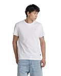 G-STAR RAW T-Shirt Nifous Homme ,Blanc (white D24449-336-110), M