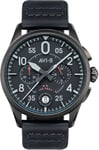 AVI-8 Watch Spitfire Lock Chronograph Slate Black