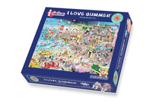 Mike Jupp Jigsaw Puzzles - I Love Summer - 1000 Piece Jigsaw Puzzle For Adults  