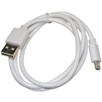 White USB to mini USB Cable for LeapFrog LeapPad / LeapReader / Leapster Systems