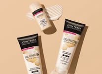 John Frieda BLONDE+  REPAIR SYSTEM Pre-Shampoo Treatment + Shampoo + Conditioner