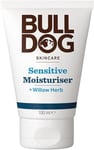 Bulldog Sensitive Moisturiser for Men, 100ml, (Pack of 1) 100 ml