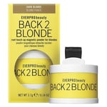  2 X EVERPRO Beauty BACK 2 BLONDE Root Touch-up Magnetic Powder 3.7g Dark Blonde