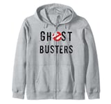 Ghostbusters Static Logo Text Zip Hoodie