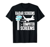 Radar Screens Computer Screens Air Traffic Controller T-Shirt