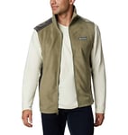 Columbia Men's Steens Mountain Vest Fleece, Stone Green/Shark, S